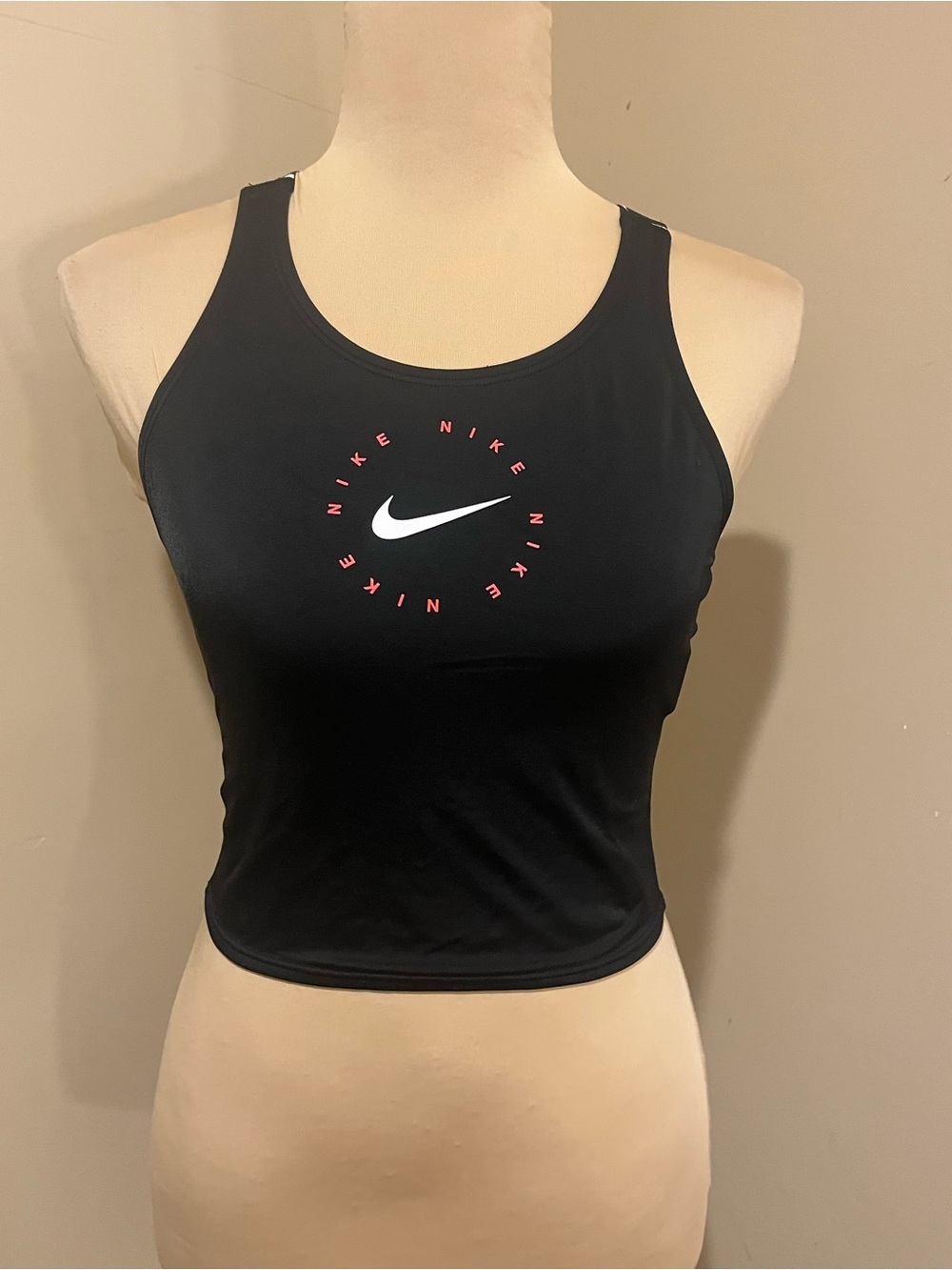 Nike Logo Tape cross Back Tankini Top Tweens/Teens, XL